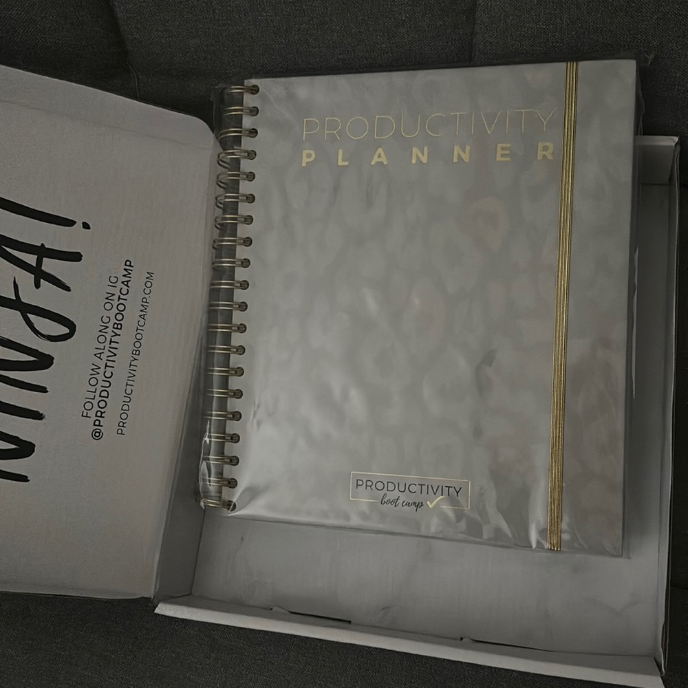 6 month Productivity Planner by The Page Company - Leopard